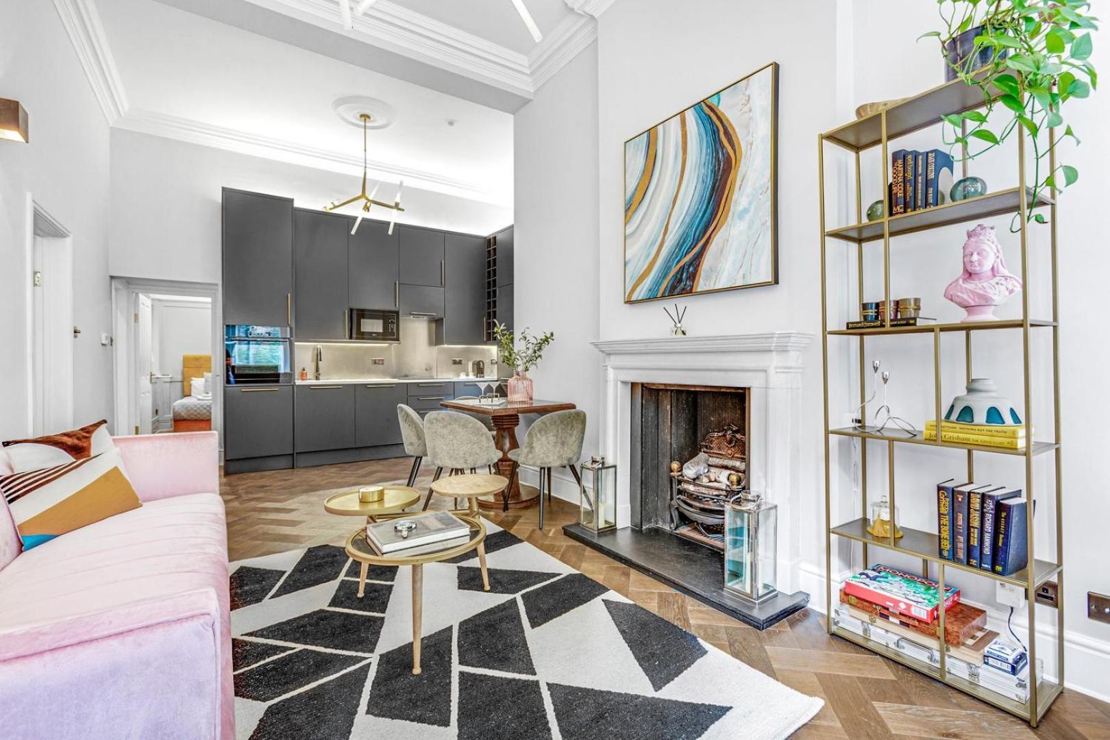 Kings Road Stylish Apartment In Chelsea Лондон Экстерьер фото